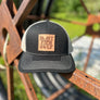 Leather Patch Hat