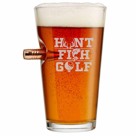 HFG 16 oz BenShot Pint Glass