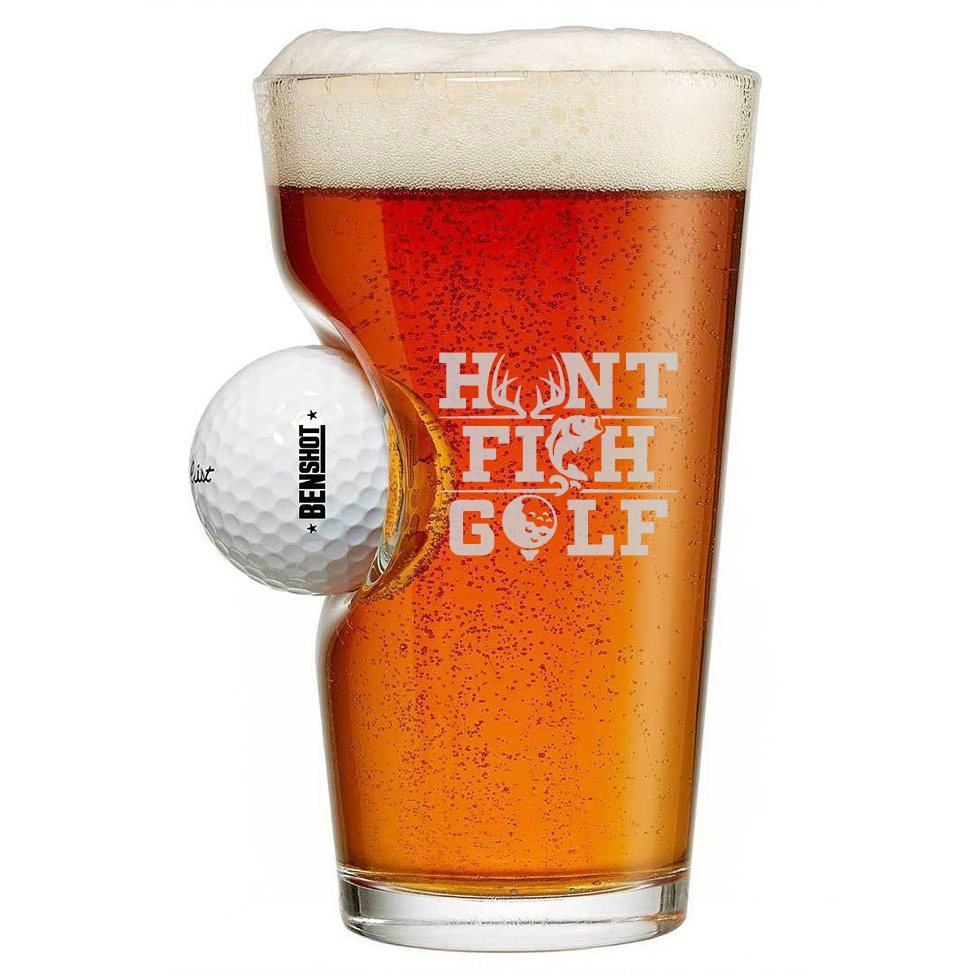 HFG 16 oz BenShot Pint Glass